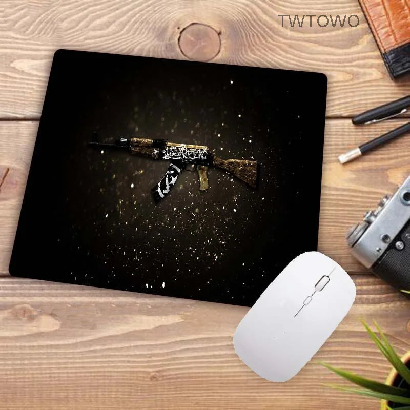 26*21cm Small Mousepads for Cs Go Counter Strike Mice Mat DIY Design Pattern Computer Gaming Mouse Pad Table Mat Promotion