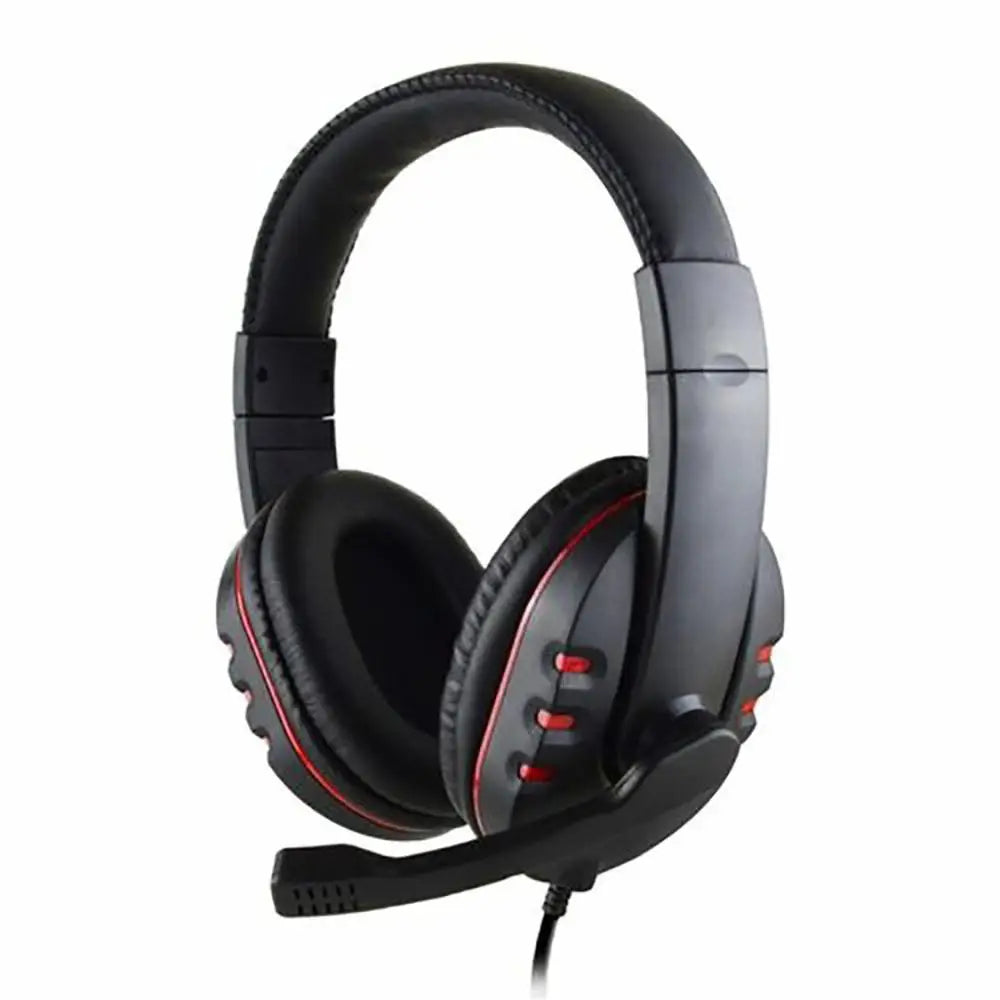 Headphones 3.5mm Wired Gaming Headset Earphones Music For PS4 Play Station 4 Game PC Chat computer With Microphone