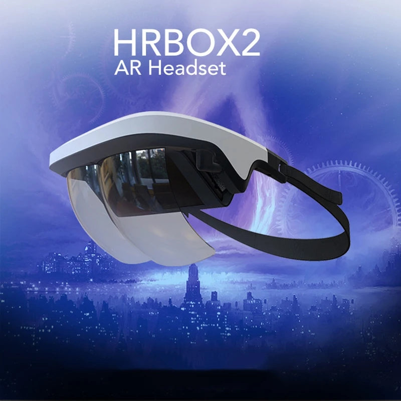 Top AR Headset, Smart AR Glasses 3D Video Augmented Reality VR Headset Glasses for iPhone & Android 3D Videos and Games