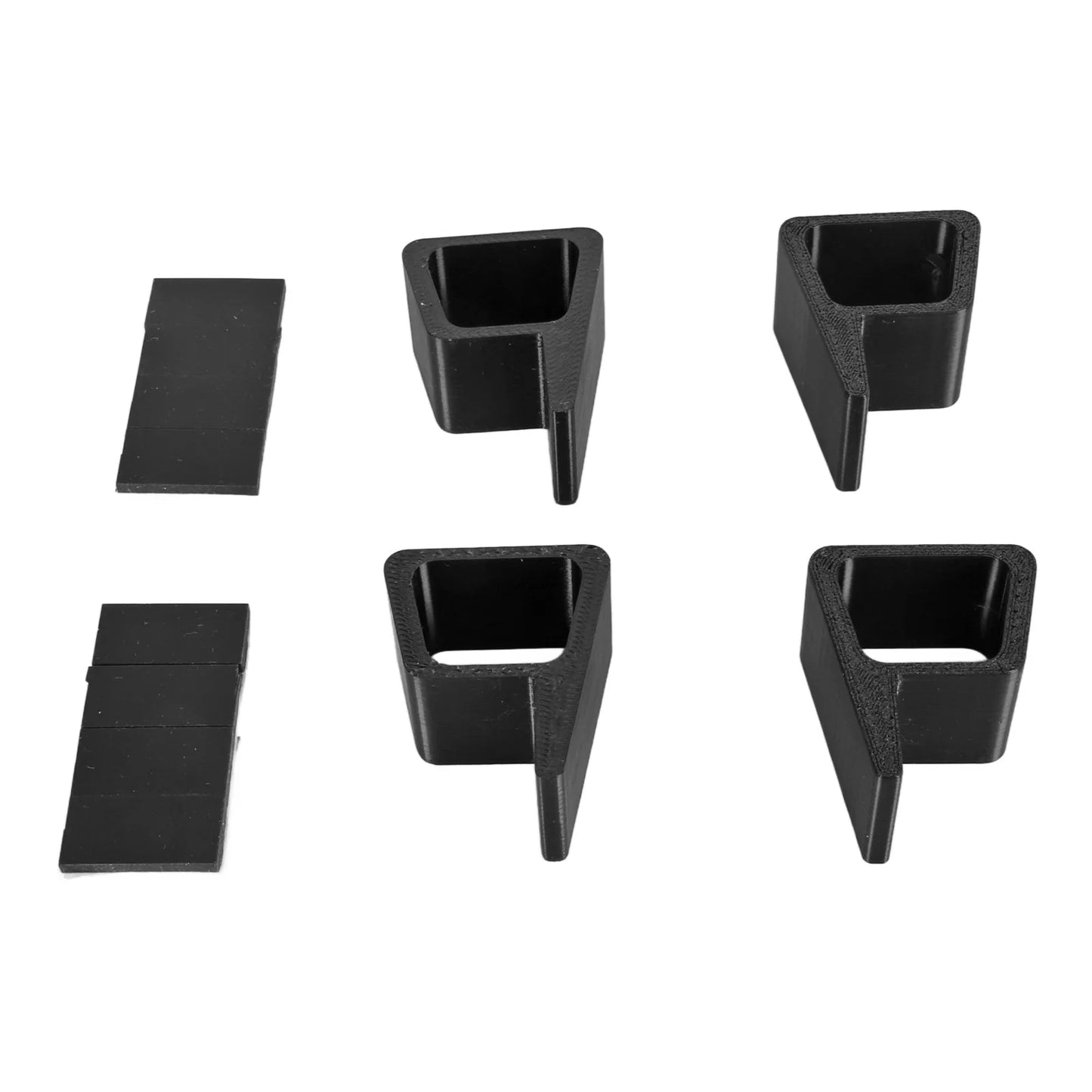 4pcs Game Console Horizontal Version Heightening Bracket Slip Resistant Wear Proof Accessories for Xbox One S X Black hot