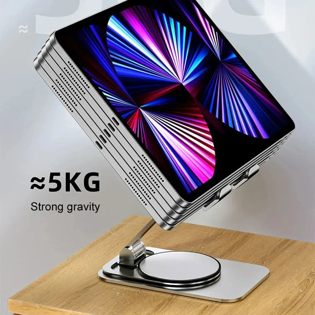 Metal 360 Degree Rotating Mobile Phone Tablet Pc Stand Lazy Portable Foldable Stand Mobile Phone Stand K61 Live Stand Expansion