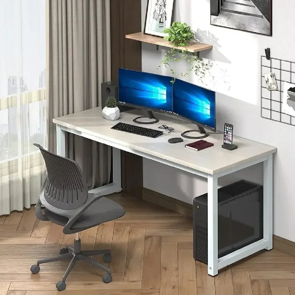 Bureau d’ordinateur avec tiroirs Planche Tiroirs de bureau Tables longues Commode de chambre parfait pour gérer votre espace de travail