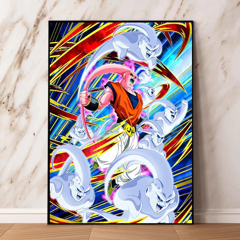 Dragon Ball Frieza Vegeta IV Animation Poster Hanging Painting Big Boy Bedroom Mural Gaming Room Living Room Decoration Painting