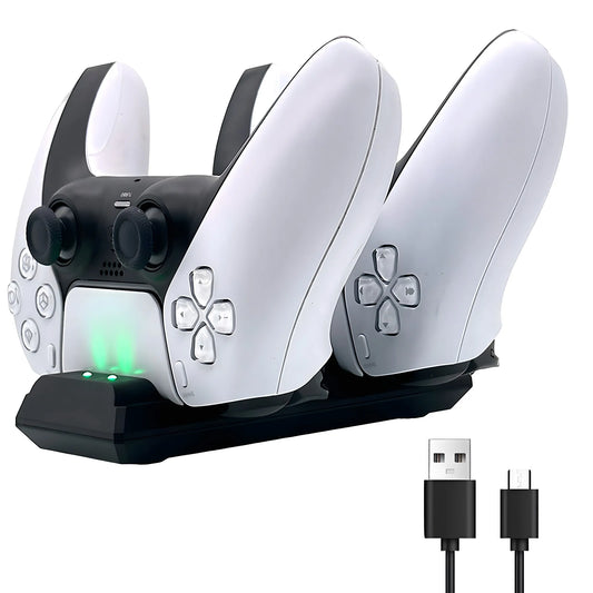 Dual base Fast Charger Wireless Controller Charging Dock Station USB Type-C for Sony PS5 Joystick for PS5 Gamepad Accessories