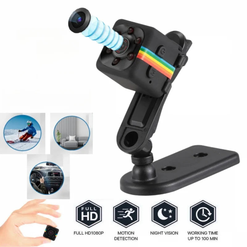 Mini caméra SQ11 originale 1080p HD Micro caméra 30 images Action vidéo caméra Sports DV extérieur Gopro Vision nocturne Smart Home