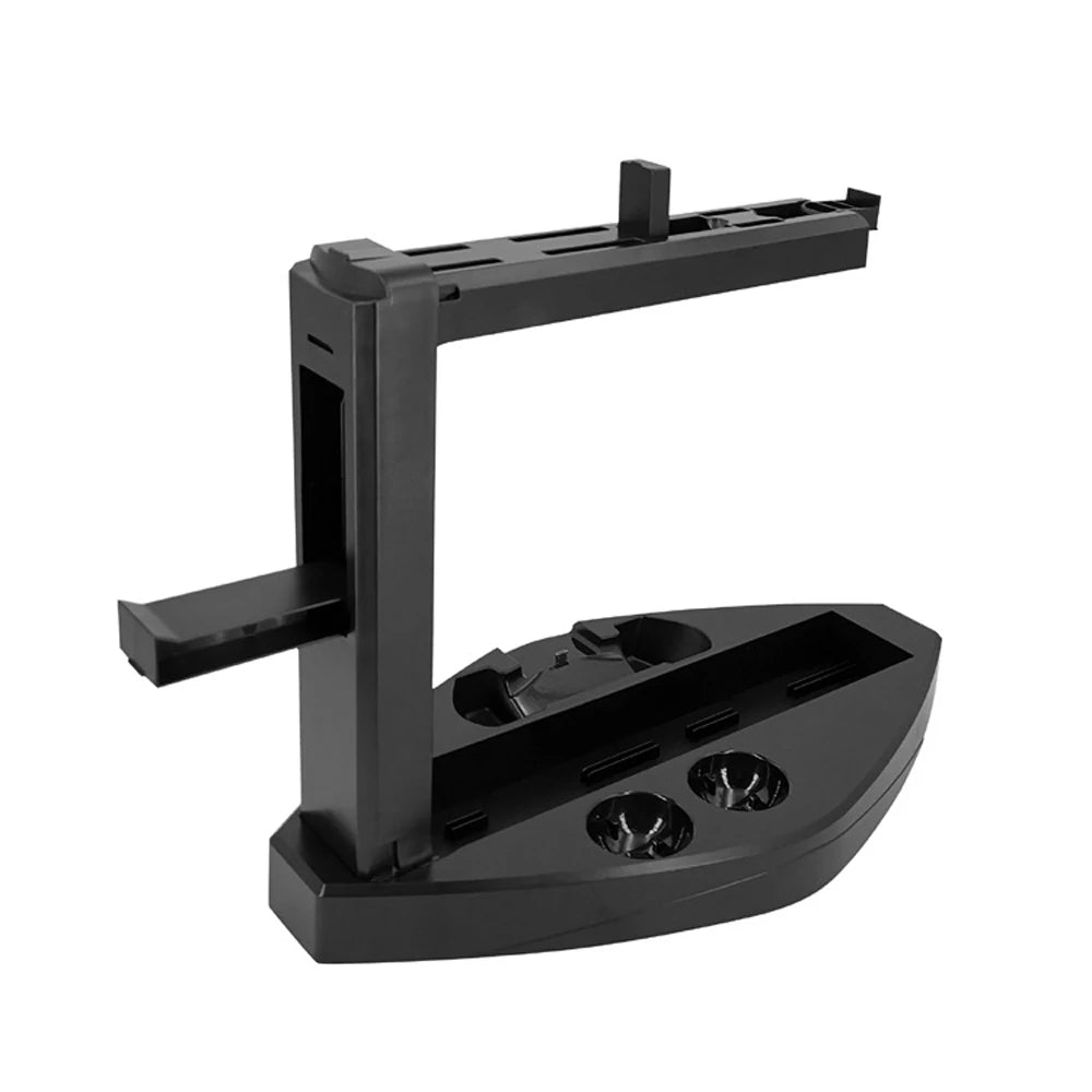 For PS4  Move Controller Charging Station Charger Dock  Storage Bracket For PSVR CUH-ZVR2 2th Display Discs Stand