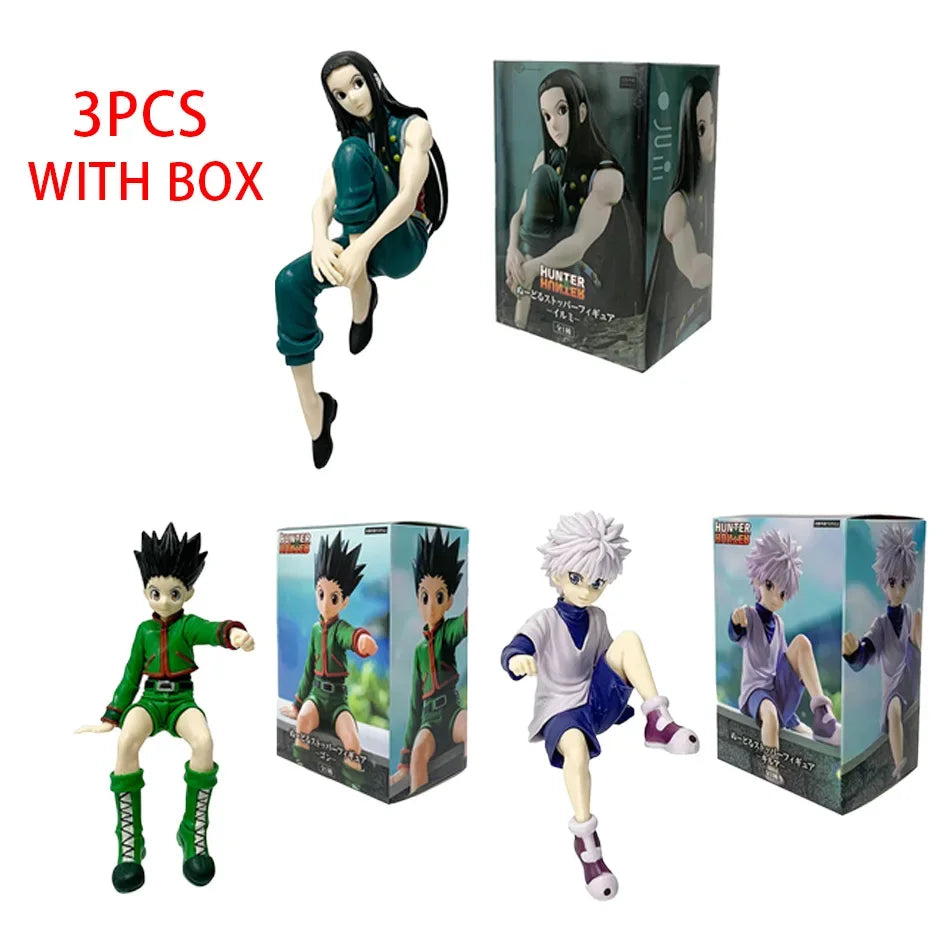 14cm Hunter×Hunter Anime Figure Phantom Troupe Hisoka Action Figure Noodle Stopper Room Decoration Noodle Stopper PVC Model Toys