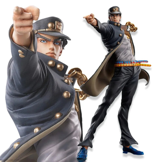 Figurine d'anime Kujo Jotaro Jolyne Cujoh JoJo's Bizarre Adventure en PVC, 17 cm, modèle debout, jouets de collection de bureau, ornements, cadeaux