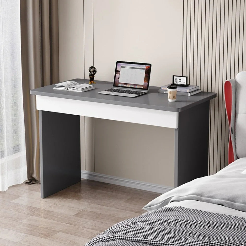 Bureau d’ordinateur avec tiroirs Planche Tiroirs de bureau Tables longues Commode de chambre parfait pour gérer votre espace de travail