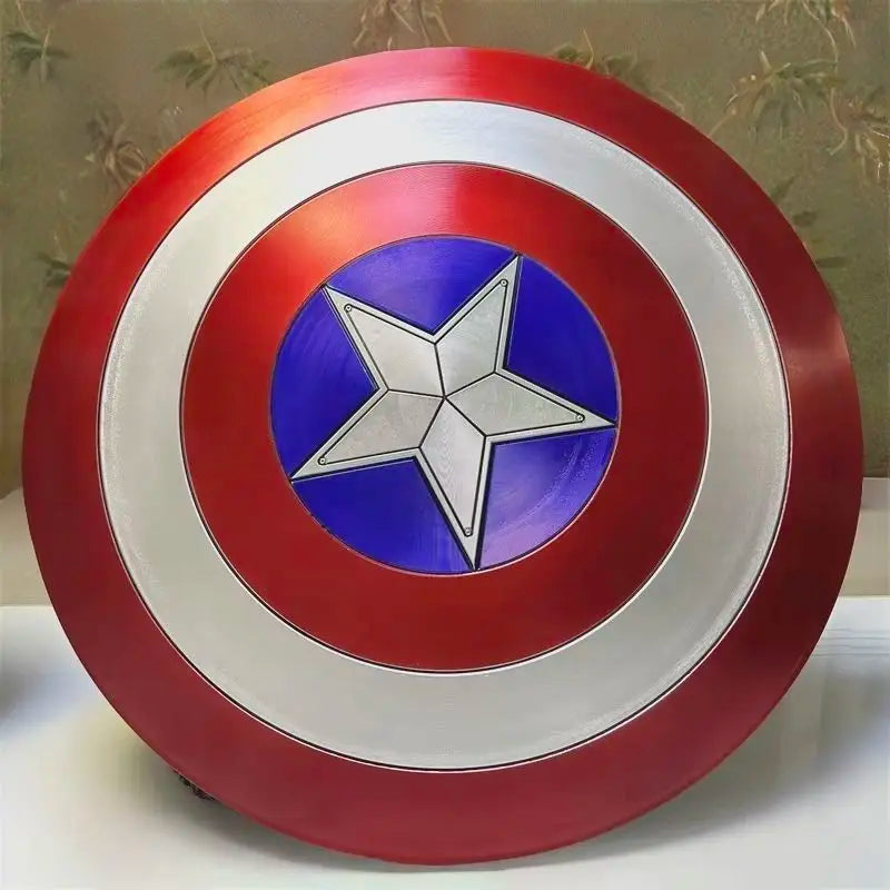 60cm Superhero Captain America Shield Premium Version Model Plastic Weapons Costume Fancy Dress Party Stage Gift Toy collecttion