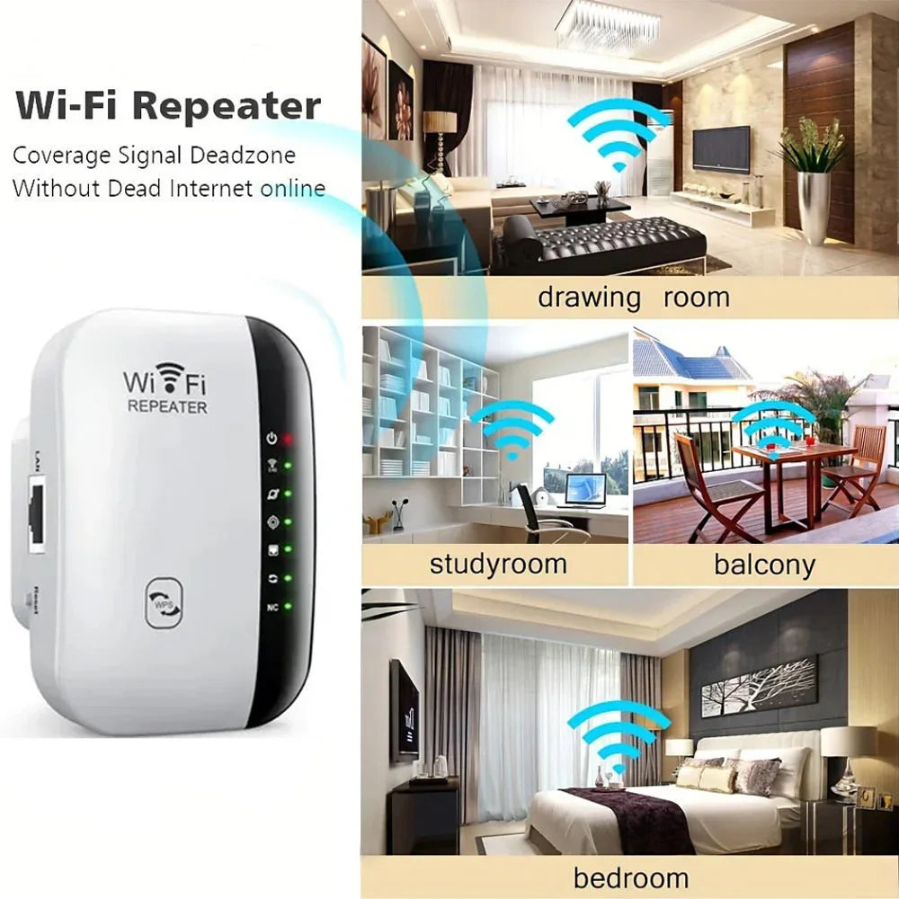 300Mbps Wireless WIFI Repeater Remote Wifi Extender WiFi Network  Amplifier 802.11N Booster Repetidor WiFi Reapeter for PC