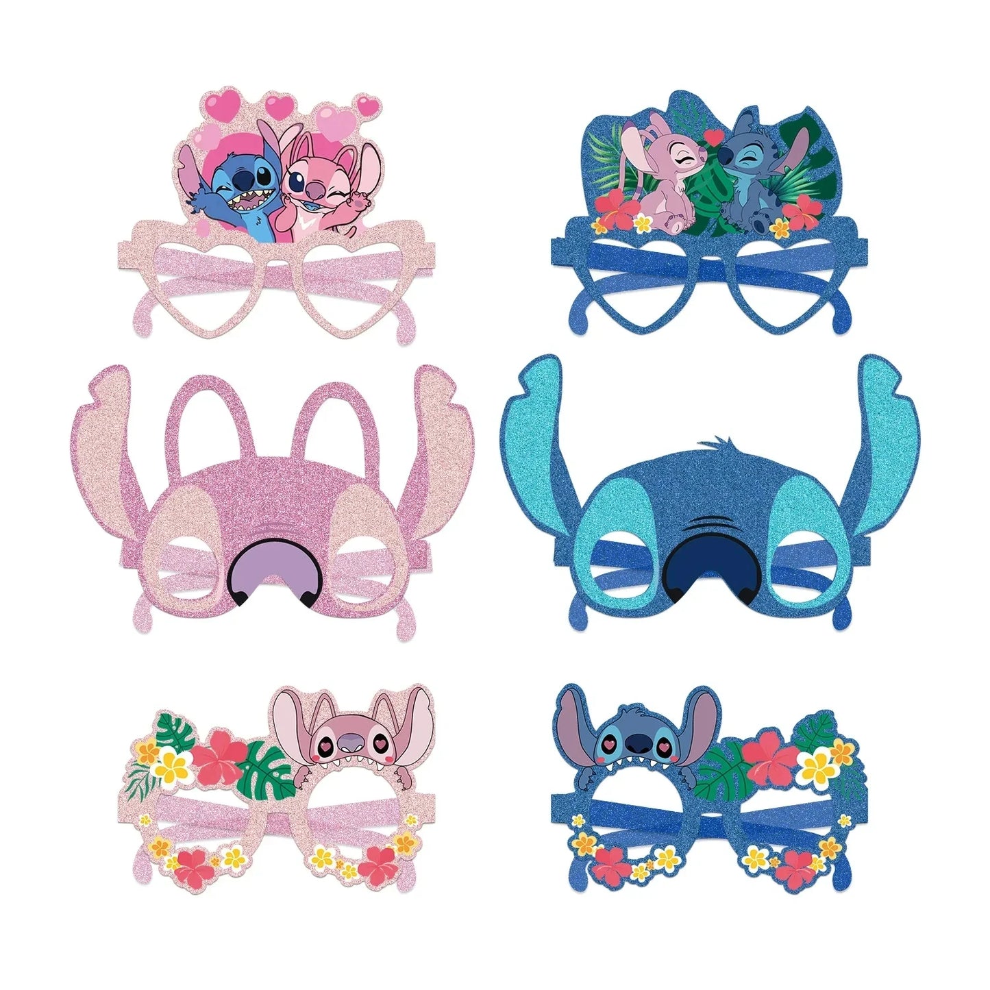 Lilo Stitch Party Gift Supplies Slapping Bracelets Reusable Drinking Straws Stamp face Stickers Bags Ring Kids Birthday Party