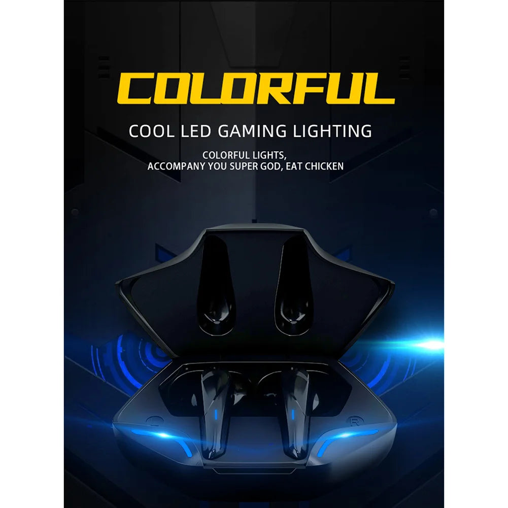 G11 Wireless Earbuds Noise Canceling RGB Earbuds In-Ear Earphones With Charging Case Microphone Earphones For Sports Work Drivin