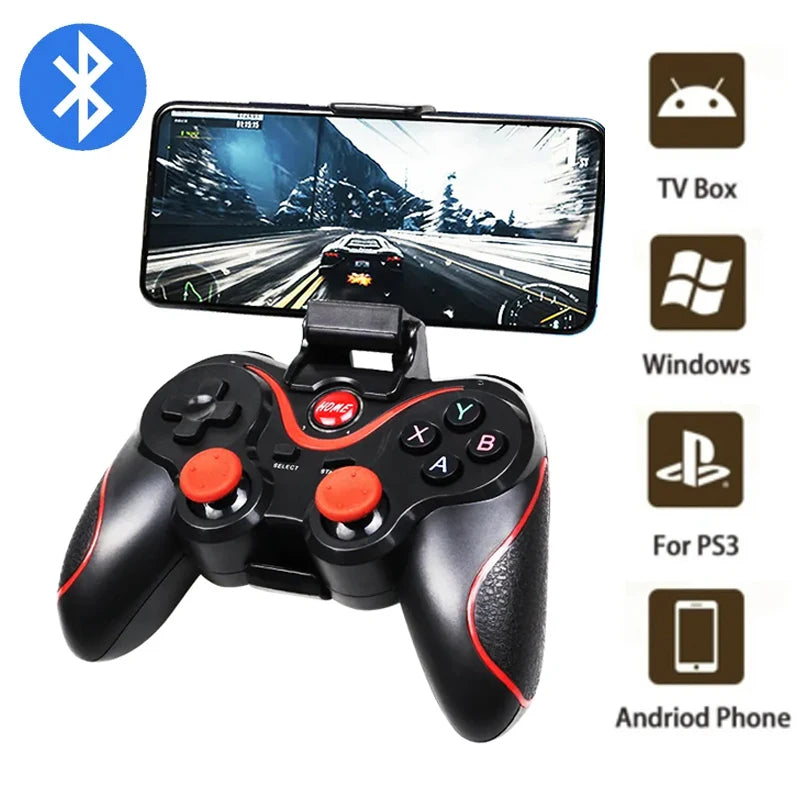 Terios T3 X3 Support Bluetooth Gamepad Joystick For PC/PS3/IOS Phone Wireless Game Controller For Nintendo Switch Accessories