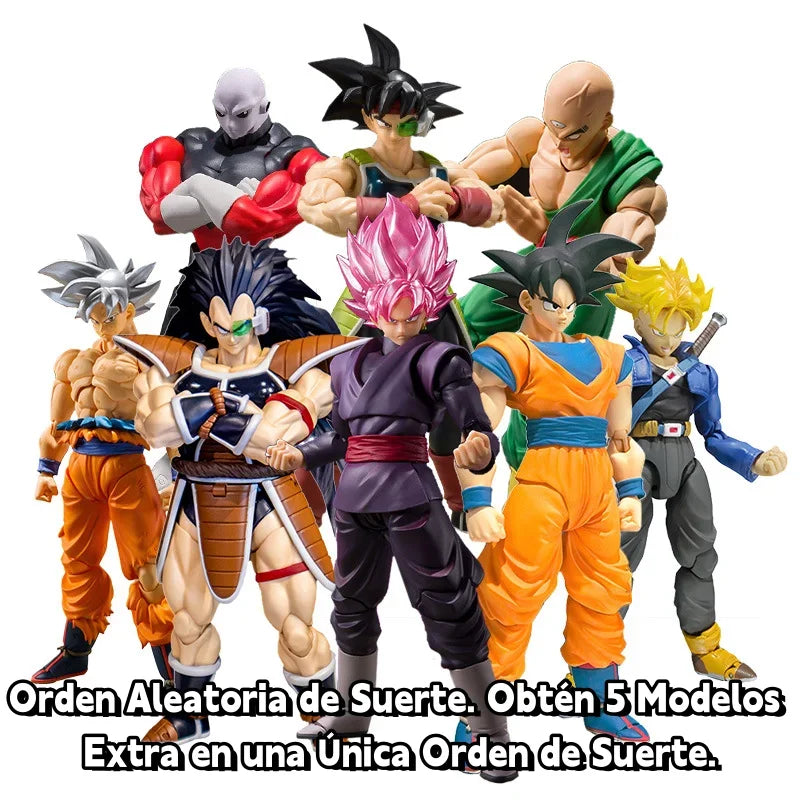 Coffret mystère figurine Dragon Ball 10-30 cm Coffret mystère surprise Goku Freezer Vegeta Krillin Coffret porte-bonheur Réalisez votre rêve