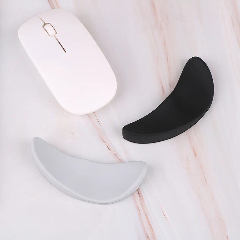 Repose-poignet de souris en silicone Repose-poignet de souris Conception de surface tridimensionnelle ergonomique Repose-poignet à mouvement fluide et doux pour la peau