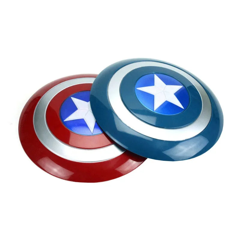 32CM Avengers Superhero Shield Light Sound Spiderman Ironman Captain America Shield Model Toy Cosplay Prop For Kids Boys Gift