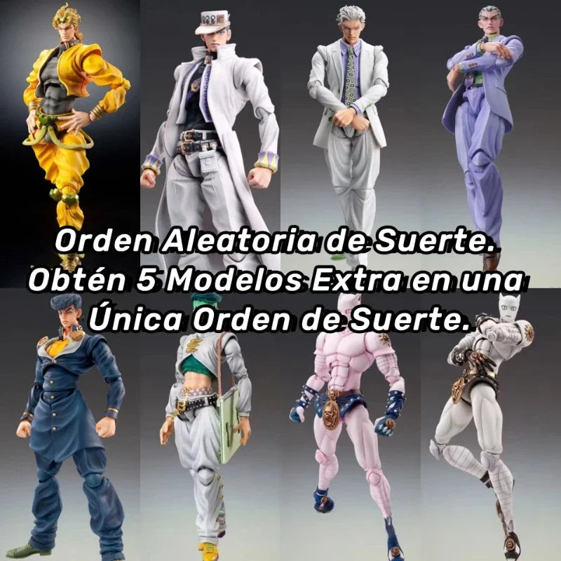 Jojo 10-30cm Anime Action Figure Blind Box JoJo's Bizarre Adventure Jolyne Cujoh Kujo Jotaro Lucky Box Brithday Gift