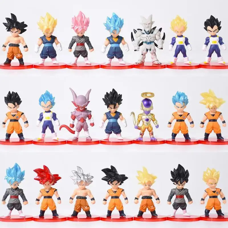 Dragon Ball Super Goku Mystery Box Figure Action Figures  Blind Box Anime Figurine Pvc Lucky Box Collectible Model Toys Gifts