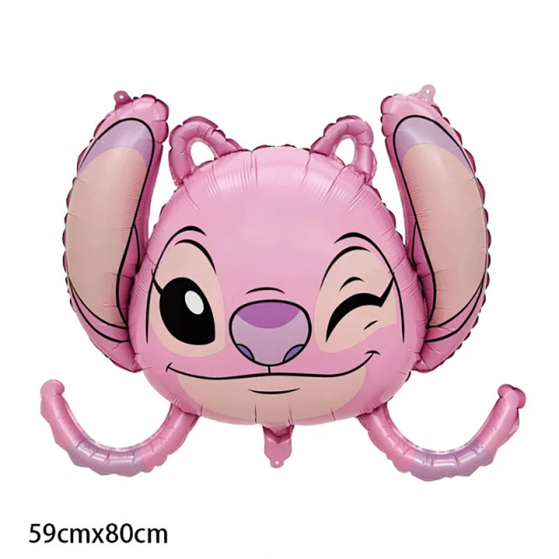 Lilo Stitch Party Gift Supplies Slapping Bracelets Reusable Drinking Straws Stamp face Stickers Bags Ring Kids Birthday Party