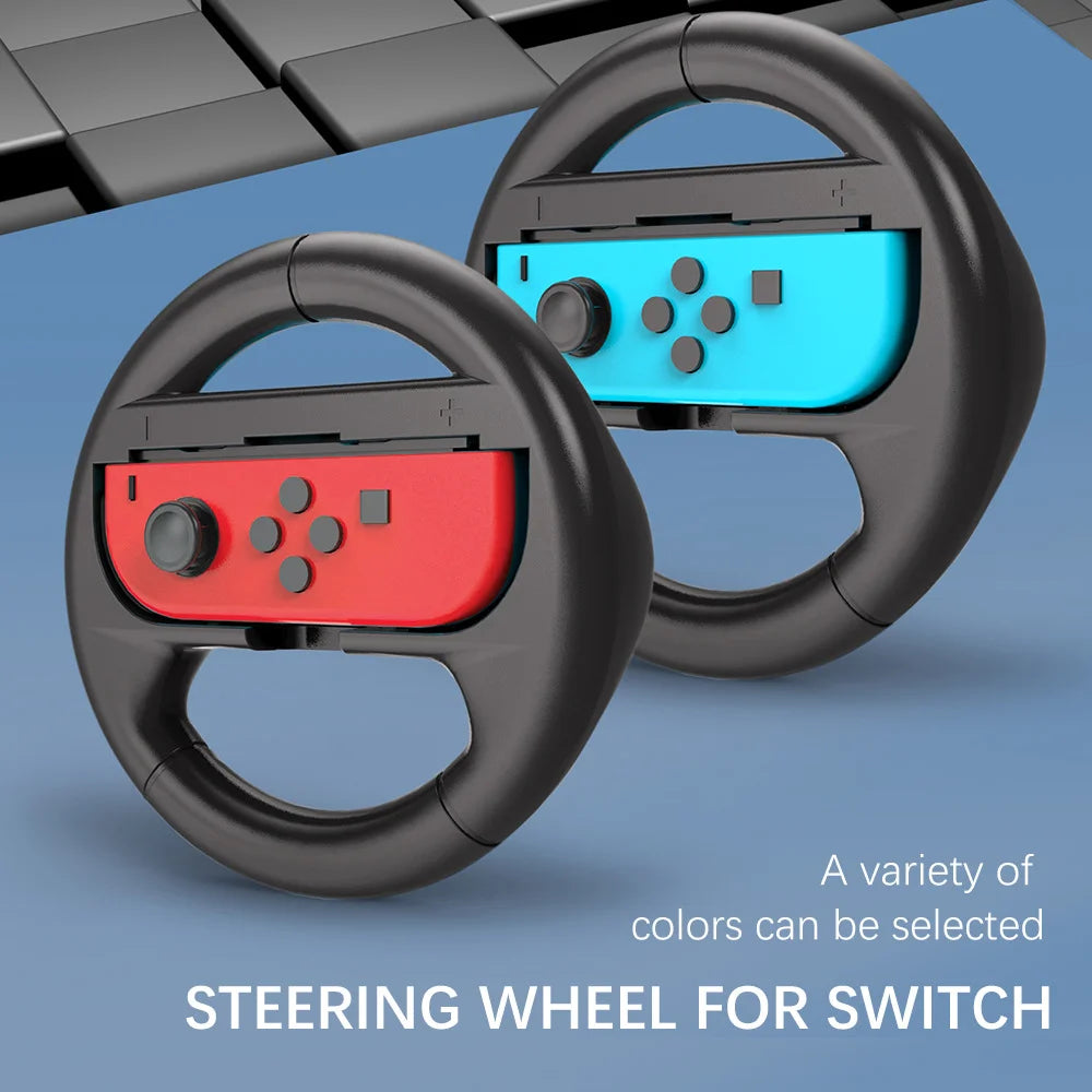 ABS SL & SR Racing Games Switch Joy Con Controller Grip Steering Wheel Controller for Nintendo Switch Oled