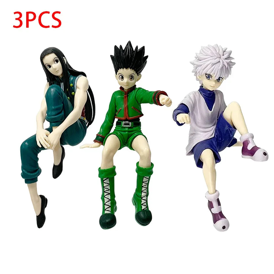 14cm Hunter×Hunter Anime Figure Phantom Troupe Hisoka Action Figure Noodle Stopper Room Decoration Noodle Stopper PVC Model Toys