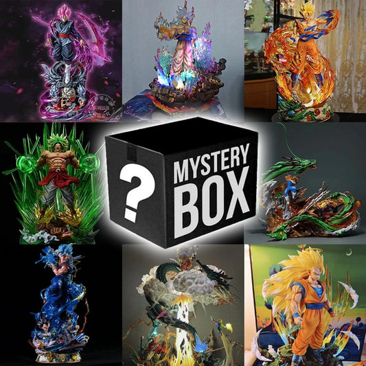 Coffret mystère de figurines Dragon Ball Anime Box Lucky Box Goku Freezer Vegeta Broly Super Saiyan