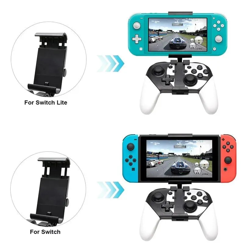 Stand For Switch Controller Mount Hand Grip For Nintendo Switch Lite Console Gamepad For NS Clip Holder