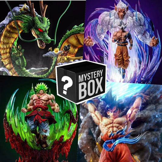 10-30cm Dragon Ball Anime Figure Mystery Box Surprise Mystery Box Goku Frieza Vegeta Krillin Lucky Box Make Your Dream Come True