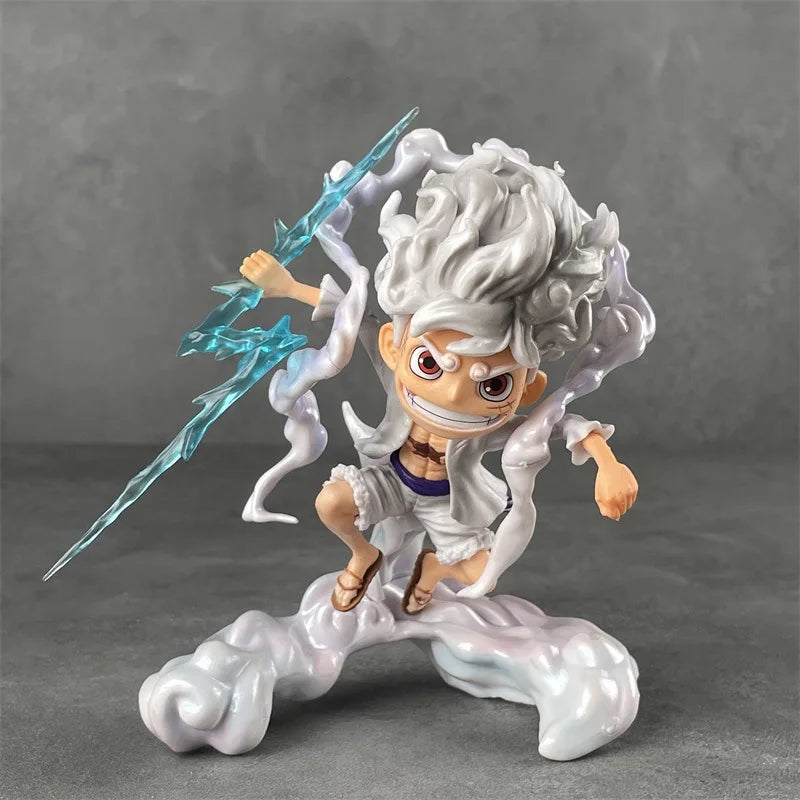 Figurine Anime ONE PIECE Jouets SD Nika Luffy 5th Gear Awake Figurine 16CM PVC Figurines d'action Collection Modèle Ornements Cadeaux Jouets