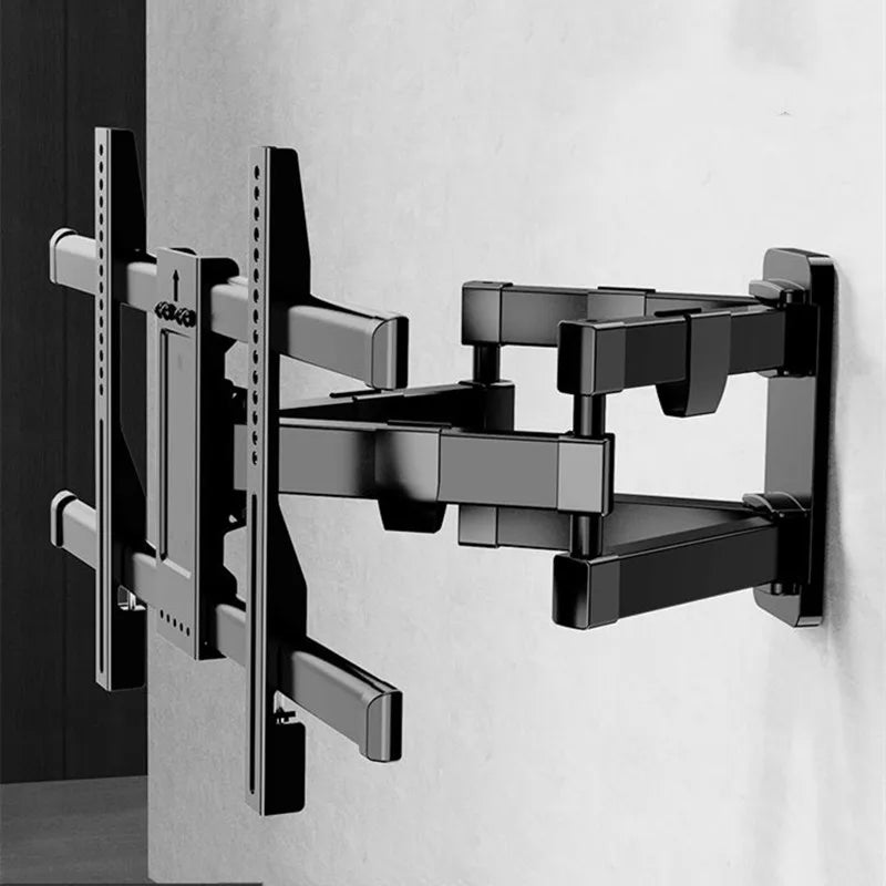 Wall Mount Full Motion for Most 32-70 inch TVs, Swivel TV Bracket with Dual Articulating Arms Tilt Rotation Max VESA 400x400mm